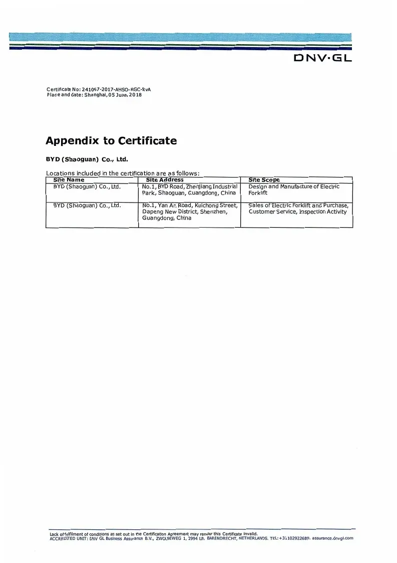 Certificado do Sistema de Gestão da Qualidade - OHSAS18001: 2007 (Português)(Figura2)